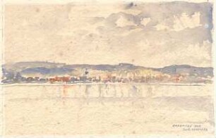 Gsaenger, Gustav; Bodensee; Landschaftsstudien - Studie