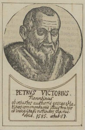 Bildnis des Petrus Victorius