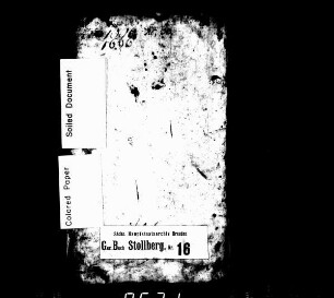 Gerichtshandelsbuch von Kirchberg (bei Stollberg), Bd. 1