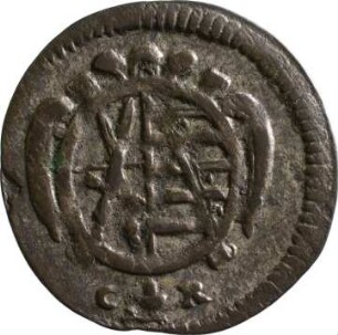 Münze, Pfennig, 1677