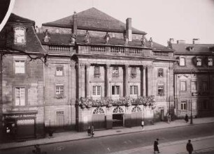 Bayreuth, Opernhaus : Bayreuth. Opernhaus. Straßenfront