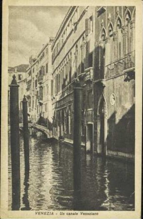 Venezia – Un canale Veneziano
