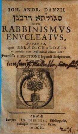 Rabbinismus enucleatus