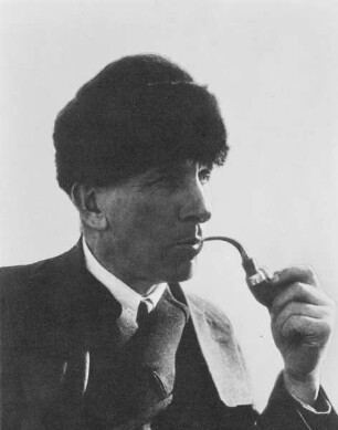 Alfred Wegener (1880-1930), 1917-1919 Professor der Astronomie und Meteorologie in Marburg * hier auf Grönland, fotografiert vom Leiter der zentralen Untersuchungsstation "Eismitte", Johannes Georgi
