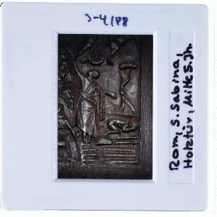 Rom, S. Sabina,unbekannt, Türflügel von S. Sabina Rom