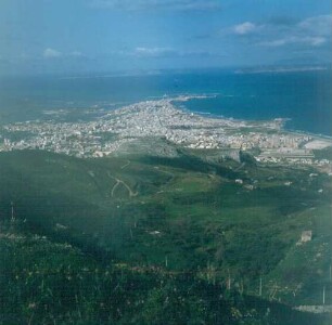 Sizilien. Blick auf die Stadt Trapani