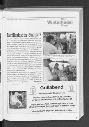 Familienfest im Stadtpark