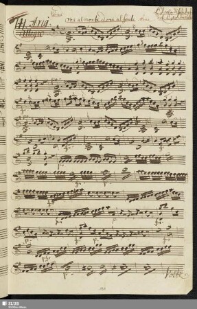 141. Aria: Ora al monte ed ora al fonte / Scarlatti, G.