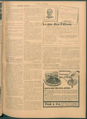 Páginas breves