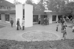 Einweihung des neuen Kindergartens der evangelischen Kirchengemeinde Rüppurr in der Kraichgaustraße