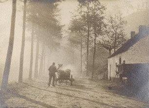 Un chariot de fumier