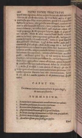 Caput XII. - XXV.