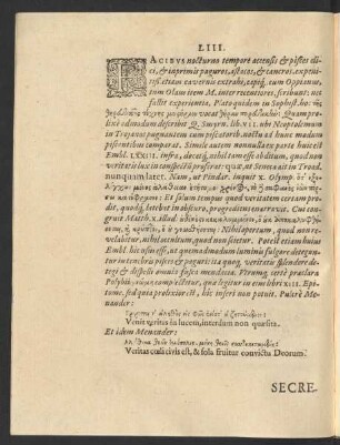 LIII. Secreta Revelat.