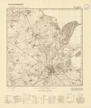 1546 Bergen Auf Rügen, Topographische Karte 1:25000 (4cm - Karte)