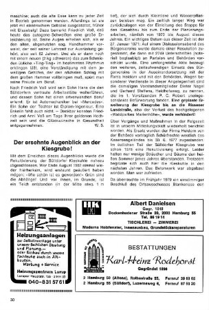 Der ersehnte Augenblick an der Kiesgrube!