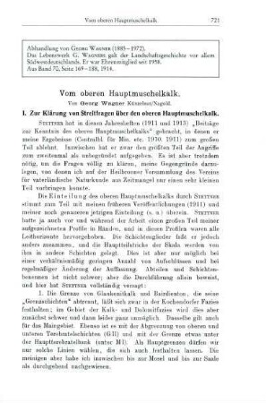 Vom oberen Hauptmuschelkalk [Bd. 70, 1914]