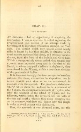 Chap. III. The Veddahs