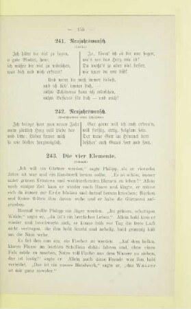 [Die vier Elemente. 243 - 250]
