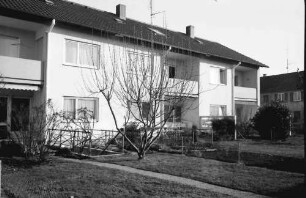 Freiburg: Mooswaldsiedlung; Siedlungsgebiet; Falkenbergerstraße