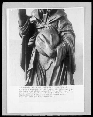 Christus und sieben Apostel — Statue