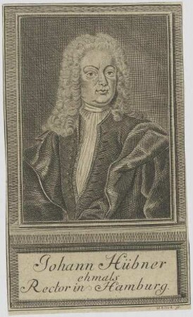 Bildnis des Johann Hübner