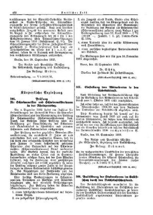 Prüfung für Schwimmeister und Schwimmeisterinnen in der Rheinprovinz : [Körperliche Erziehung] ; [Amtliche Erlasse] ; [Amtlicher Teil]