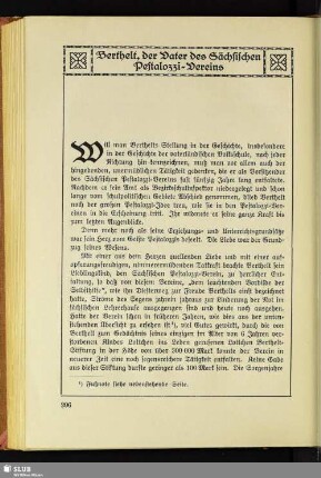 Berthelt, der Vater des Sächsischen Pestalozzi-Vereins