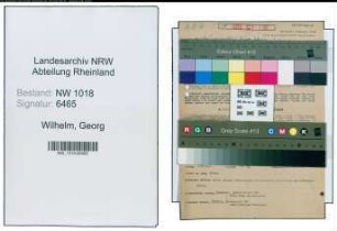 Entnazifizierung Georg Wilhelm , geb. 08.06.1905 (Bauunternehmer)