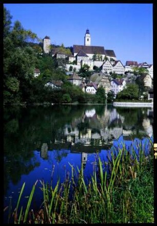 Horb: Neckar mit Stadtbild