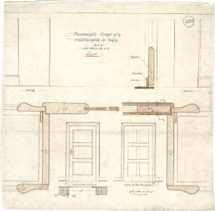Billing, Hermann; Singen; Krankenhaus - Tür (Ansicht, Detail)