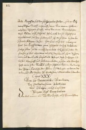 XXX. Von der Universitäts-Verwannten hinterlassenen Wittiben und Waysen, auch derselben Pflegern und Vormündern.