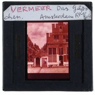 Vermeer, Straße in Delft (Amsterdam RM SK-A-2860)