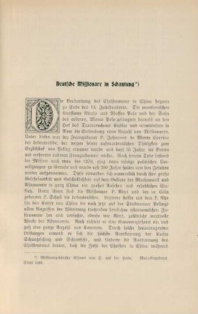 Deutsche Missionare in Schantung