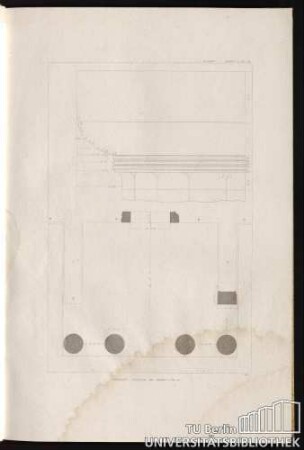 Liefg. I. Pl. II. Dorischer Porticus zu Athen.