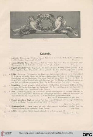 Keramik (Nr. 1-171)