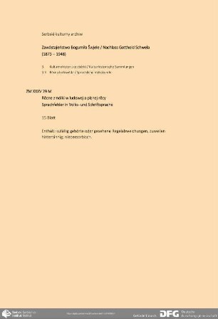 Sprachfehler in Volks- und Schriftsprache