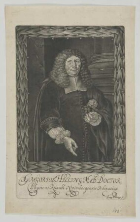 Bildnis des Gregorius Hilling