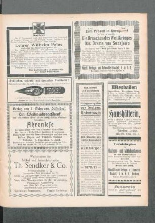 Nachruf : [Lehrer Wilhelm Peine]