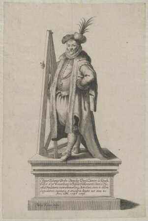 Denkmal des Astronomen Tycho Brahe (1546-1601)