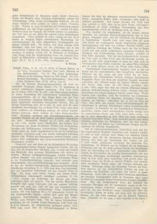 343-344 [Rezension] Schaff, Philip, History of the Reformation