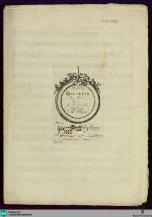 No. 2 Quintetto à deux Violons, Viola et Violoncelle