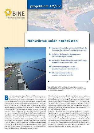 Nahwärme solar nachrüsten.
