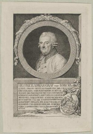 Bildnis des Grafen Heinrich Adrian von Borke