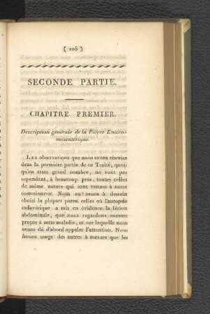 Seconde Partie.