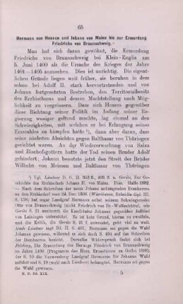 Hermann von Hessen und Johann von mainz bis zur Ermordung Friedrichs von Braunschweig.