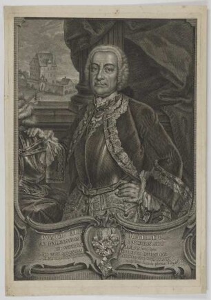 Bildnis des Bvrch. Alb. Haller ab Hallerstein