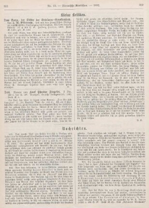311-320 Nachrichten