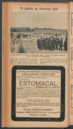 El jubileo de Francisco José