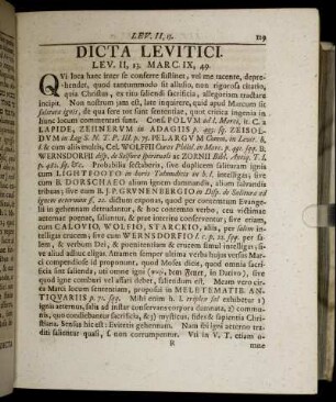 Dicta Levitici.