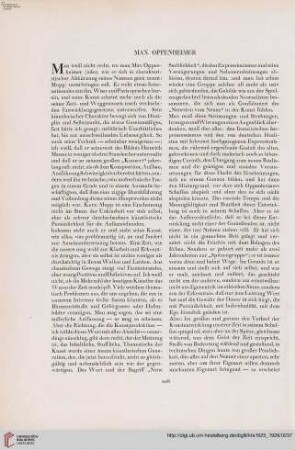 41: Max Oppenheimer